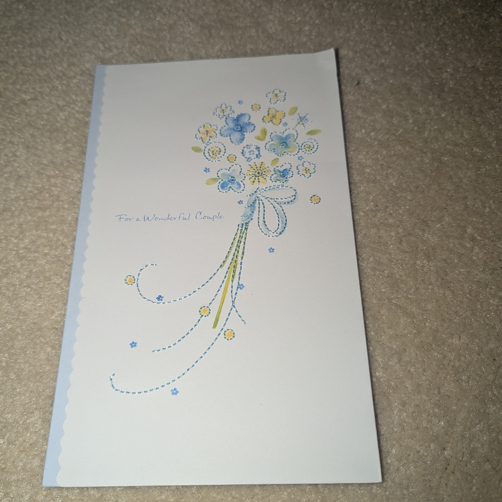 American Greetings Wedding Card